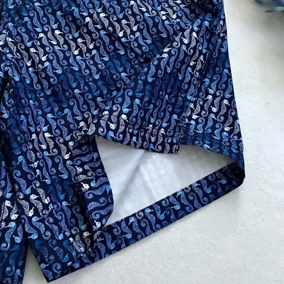 Lands' End NWOT Seahorse Volley Swim Trunk Men S (28-30) - Picture 5 of 12